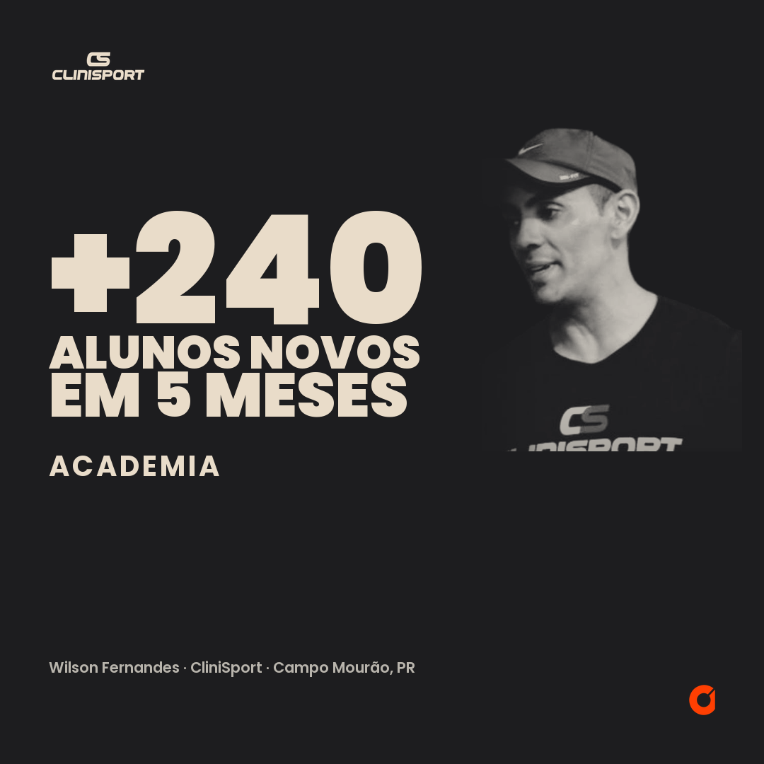CliniSport · Campo Mourão, PR · alunos novos com o BOOOT